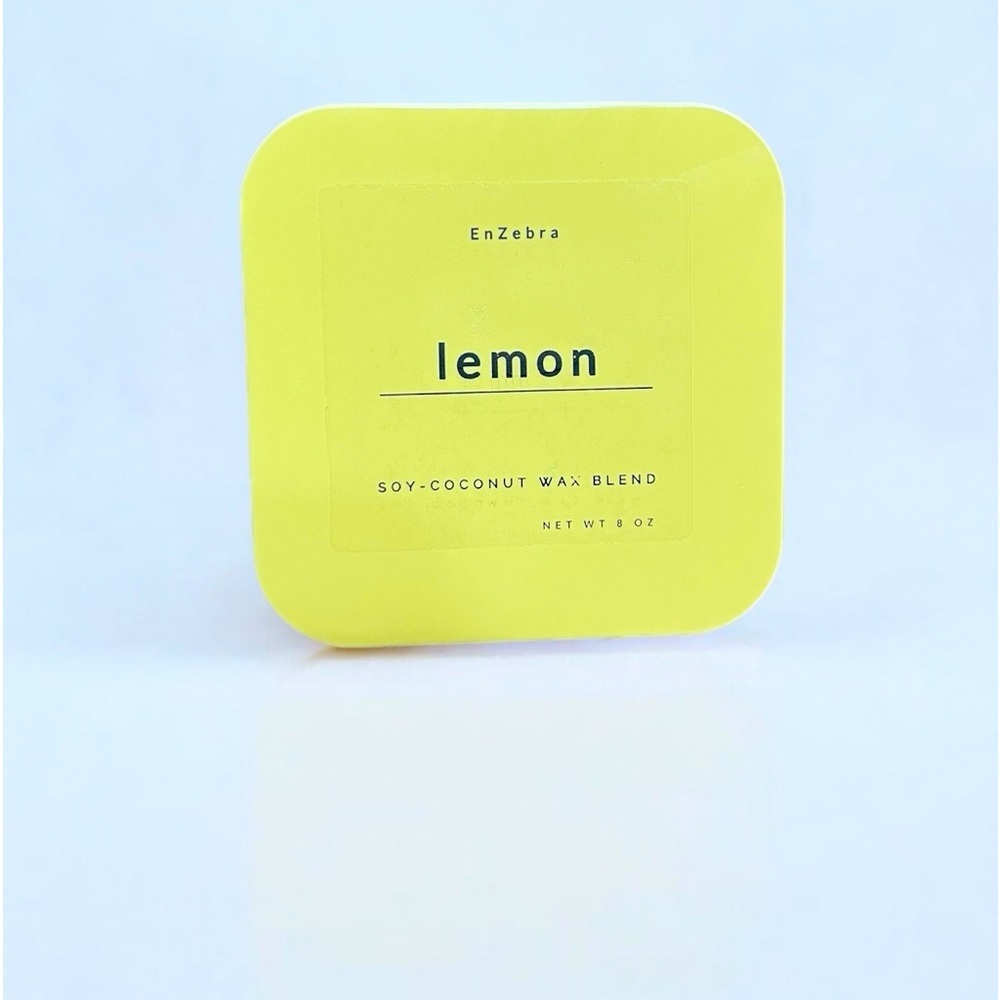 Enzebra Luxury scented candles lemon